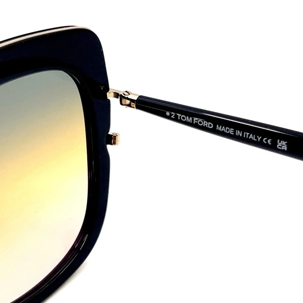 TOM FORD Virginia Sunglasses TF945 01B Authentic NEW!!!